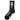 Bolt Skull FTW Socks - Black - Toxico Clothing