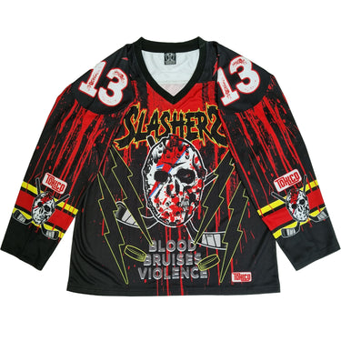 Slashers 13 Hockey Jersey - Toxico Clothing