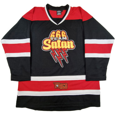Team Satan Hockey Jersey - Toxico Clothing