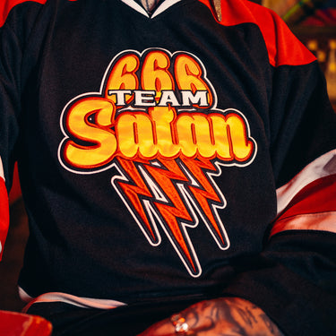 Team Satan Hockey Jersey - Toxico Clothing