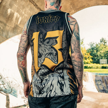 Vomit Mesh Tank - Toxico Clothing