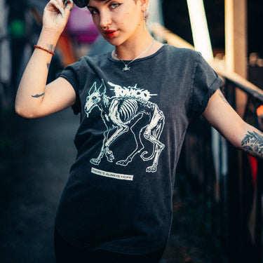 Hope Rolled Sleeve tee - Toxico Clothing