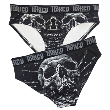 Rotting Skull Briefs - Toxico Clothing