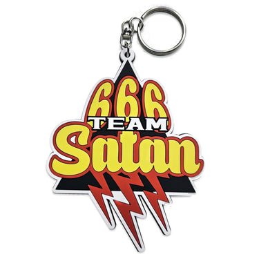 Team Satan Keychain - Toxico Clothing