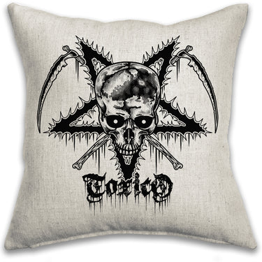 Pentagram Cushion Cover - Toxico Clothing