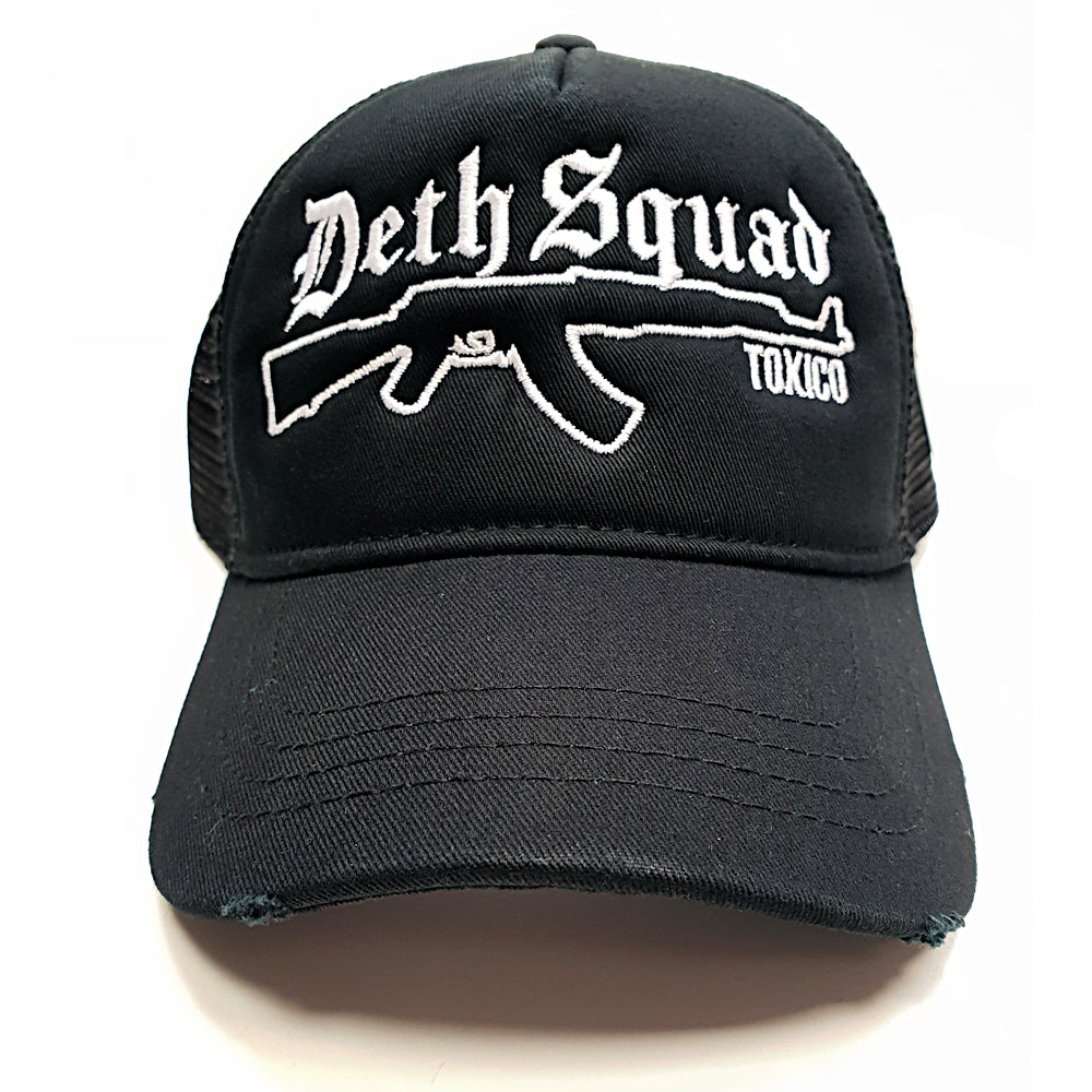 Deth Squad AK Distress Trucker Hat