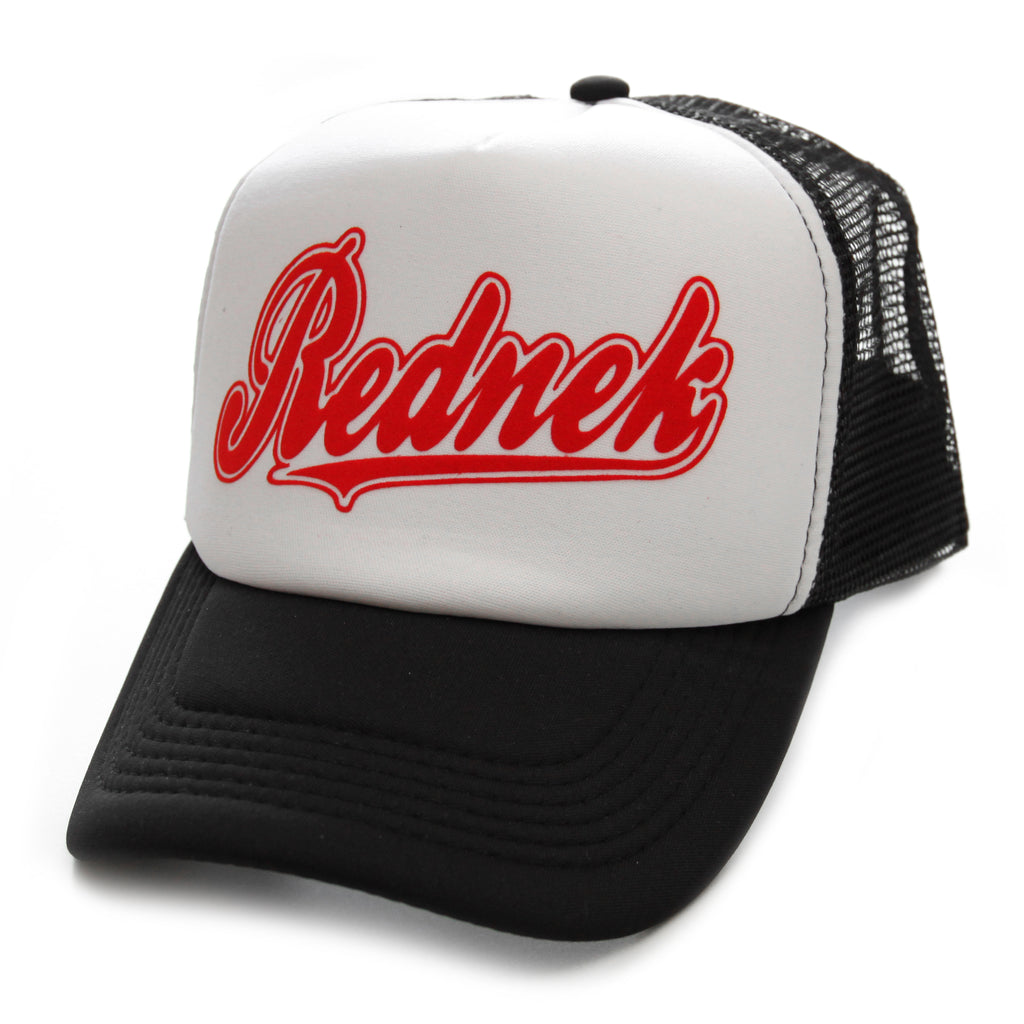 Rednek Script Trucker Hat - Toxico Clothing