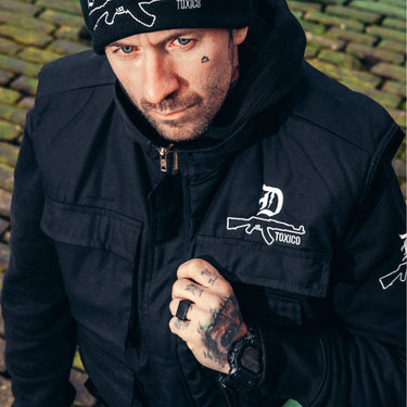 Deth Squad AK Padded Bodywarmer - Toxico Clothing