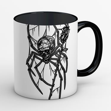 Spider Rose Mug - Toxico Clothing