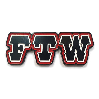 FTW Enamel Pin - Toxico Clothing