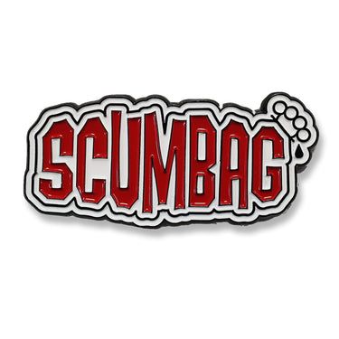Scumbag Enamel Pin - Toxico Clothing
