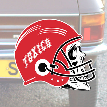 Helmet Sticker - Toxico Clothing