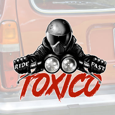 Streetfighter Sticker - Toxico Clothing