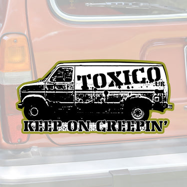 Keep On Creepin Sticker - Toxico Clothing