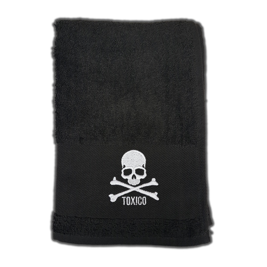 Skull Bath Towel - Toxico Clothing