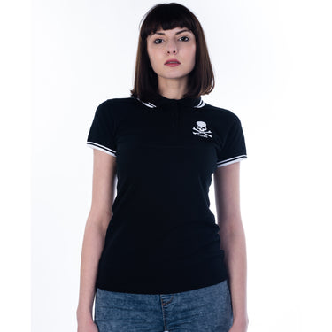Skull & Bones Polo Shirt - Toxico Clothing