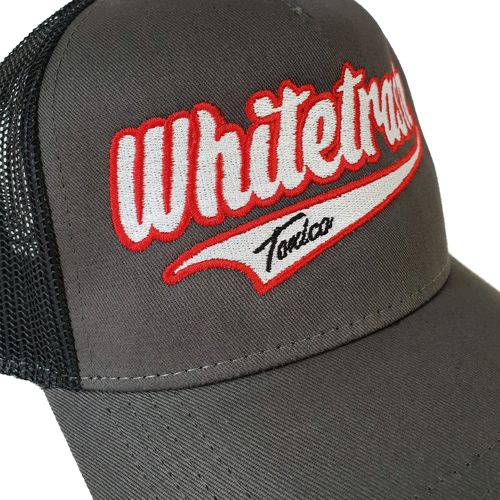 Whitetrash Script Twill Trucker Hat