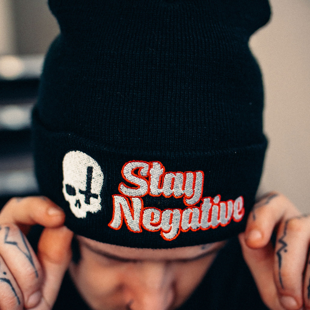 Stay Negative Beanie