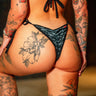 Barbed Wire Bikini Bottom - Toxico Clothing