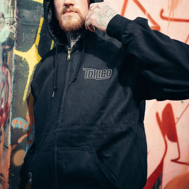 Canvas Hooded Work Jacket - Toxico Clothing