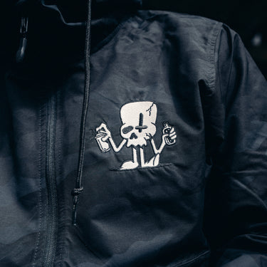 Spray Skully Camo Anorak - Toxico Clothing