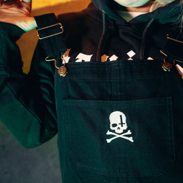 Women's Canvas Overalls - Toxico Clothing