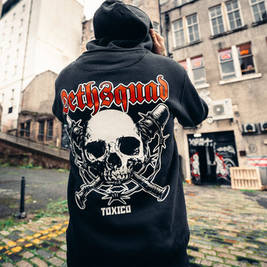 Deth Squad Barb Pullover Hood - Toxico Clothing