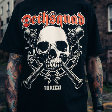 Deth Squad Barb Tee - Toxico Clothing
