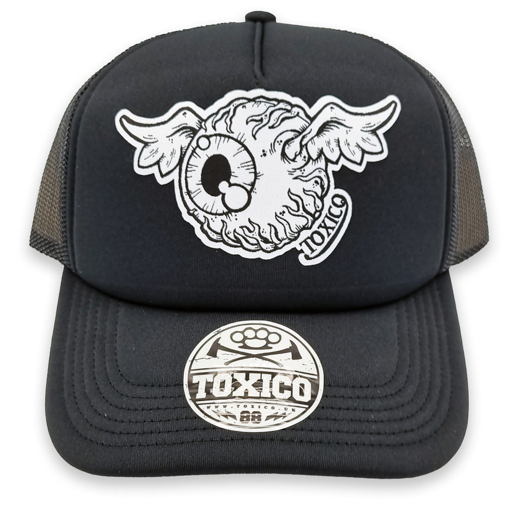 Flying Eye Trucker Hat - Toxico Clothing