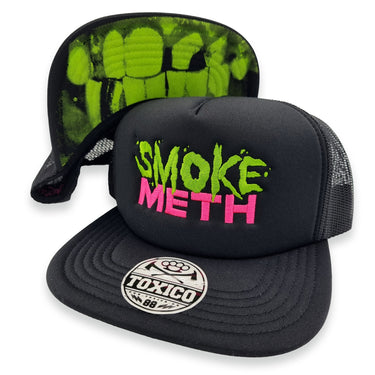 Smoke Meth Trucker Hat - Toxico Clothing