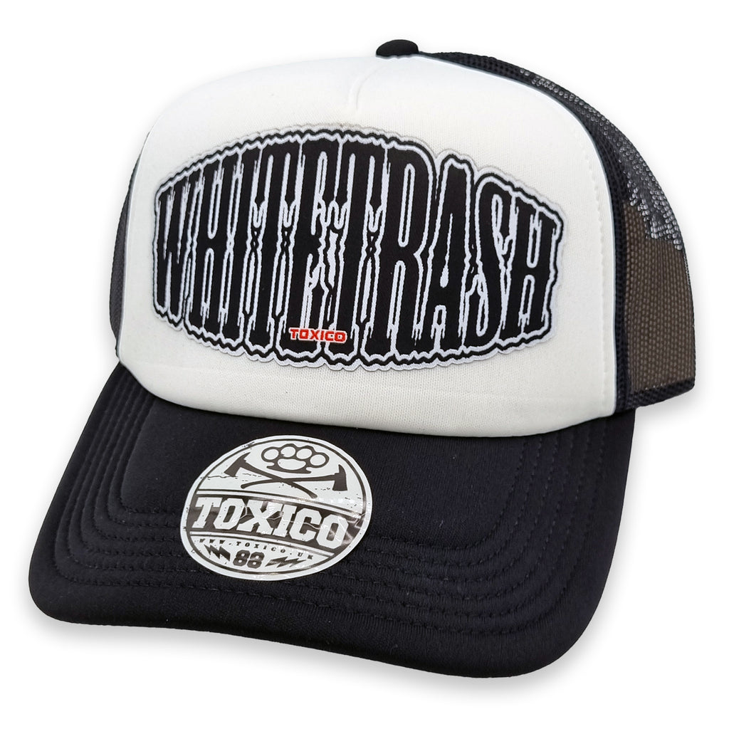 Whitetrash Trucker Hat - Toxico Clothing