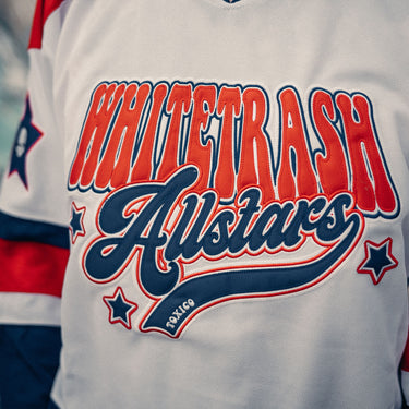 Whitetrash Allstars Hockey Jersey - Toxico Clothing