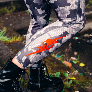 Honeycomb Camo Leggings - Toxico Clothing