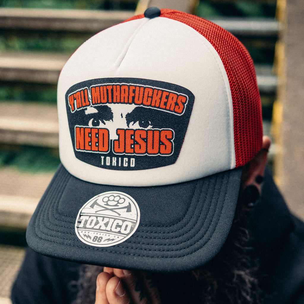 Jesus Manson Trucker Hat