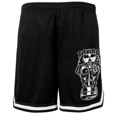 Gas Mask Mesh Shorts - Toxico Clothing