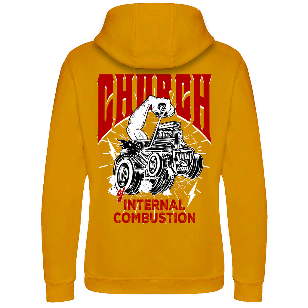 Church Pipes Pullover Hood