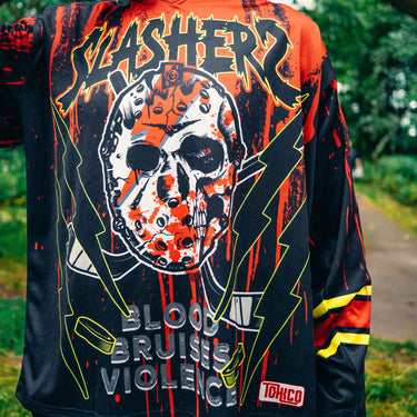 Slashers 13 Hockey Jersey - Toxico Clothing