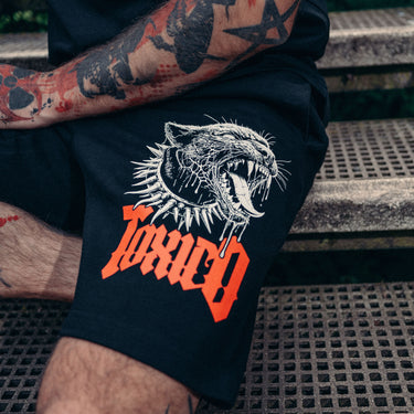 Panther Sweat Shorts - Toxico Clothing