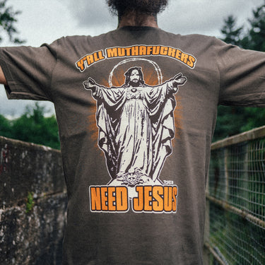 Jesus Manson Tee - Toxico Clothing