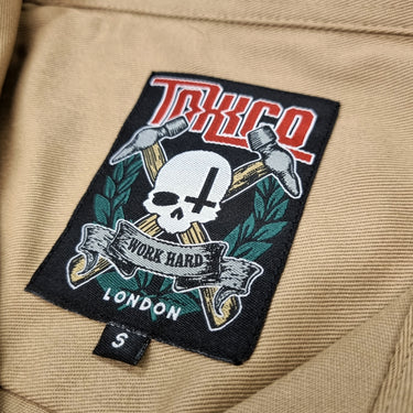 Garage Shirt (Tan) - Toxico Clothing