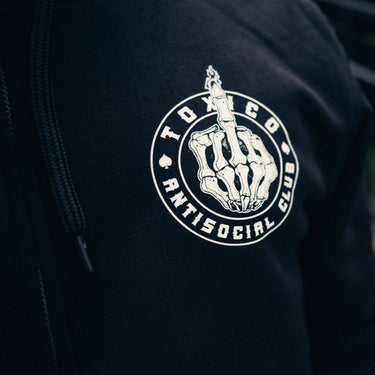 Anti Social Alienation Ziphood - Toxico Clothing