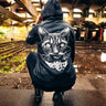 Meowtilated Hooded Windbreaker - Toxico Clothing