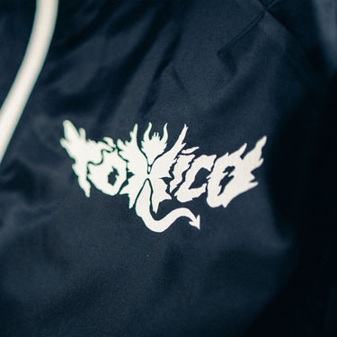 Meowtilated Hooded Windbreaker - Toxico Clothing