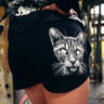 Meowtilated Retro Sweat shorts - Toxico Clothing