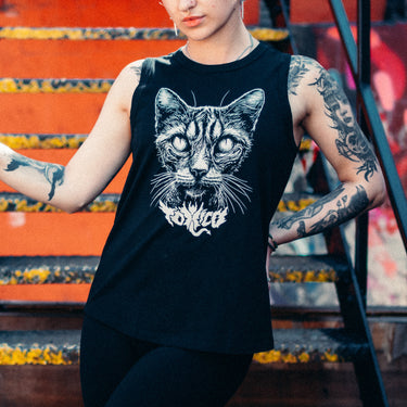 Meowtilated Tank - Toxico Clothing