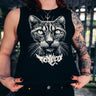 Meowtilated Crop Tank - Toxico Clothing