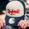 Rednek Sketch Trucker Hat - Toxico Clothing