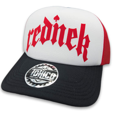 Rednek Gothic Trucker Hat - Toxico Clothing