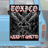 Ghetto Bird Sticker - Toxico Clothing