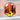 Skull Cross Flames Sticker